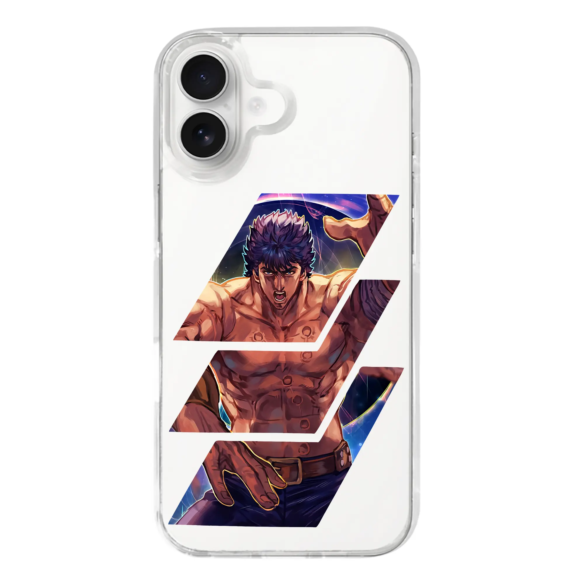 北斗の拳 グッズ,ケンシロウ - iPhone 17シリーズ 透明スマホケース – 薄型・耐衝撃・精密フィット保護カバー